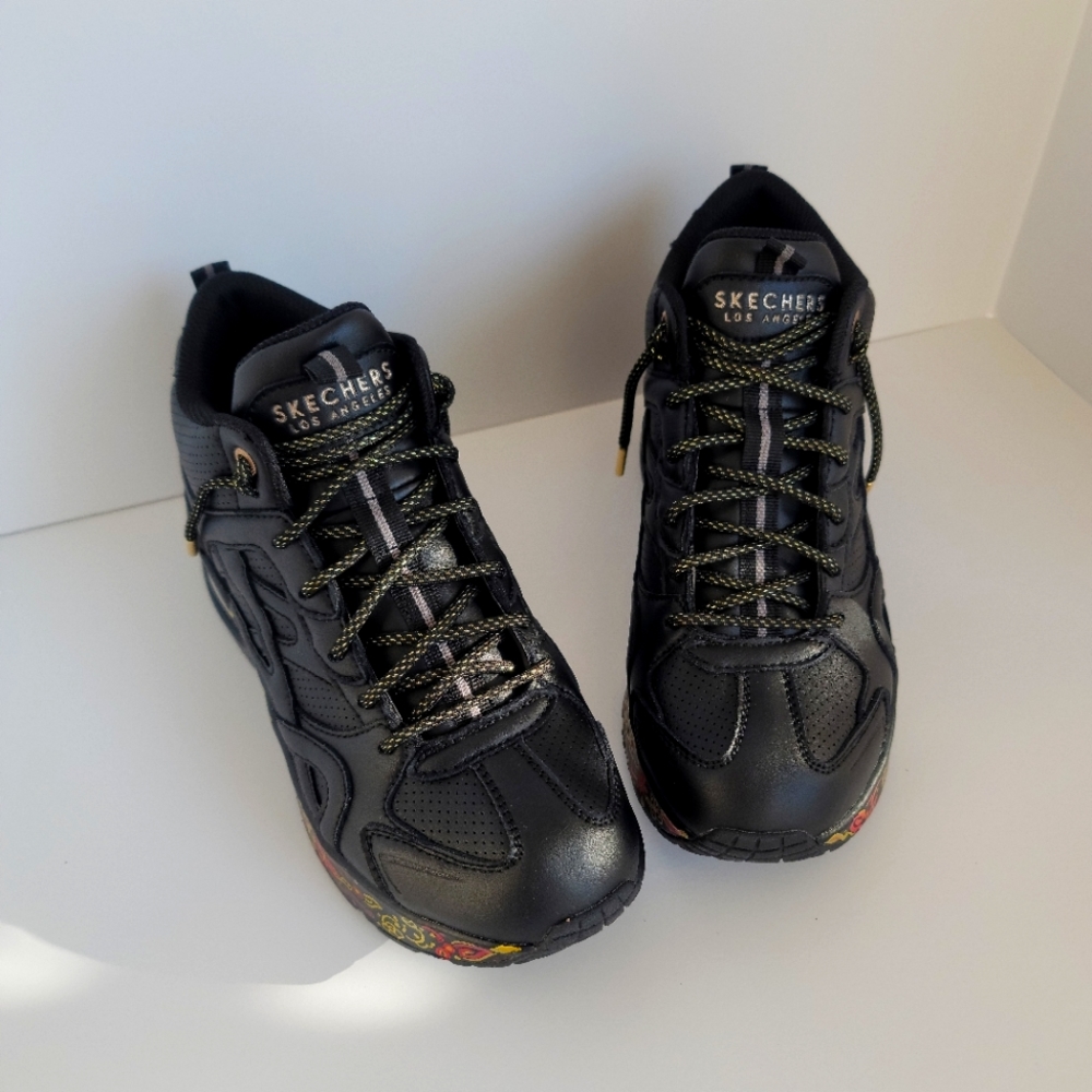 Skechers Street Uno Hi Her Friends Blk Women's Size 9.5 - Picture 8 of 8